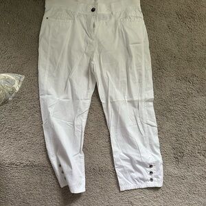 Chico's White Chino Pants